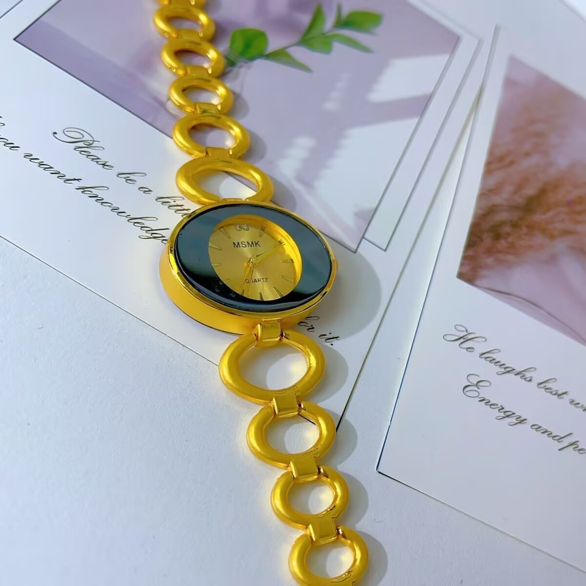 Jewelry For Watches - ใหม่อเมริกัน 24K ชุบทองนาฬิกางานแต่งงานเครื่องประดับของขวัญสำหรับคนรัก YY10746